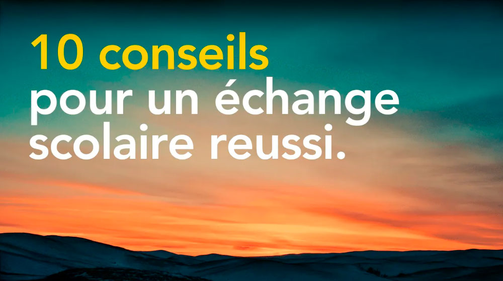 conseils pour reussir ton annee a letranger