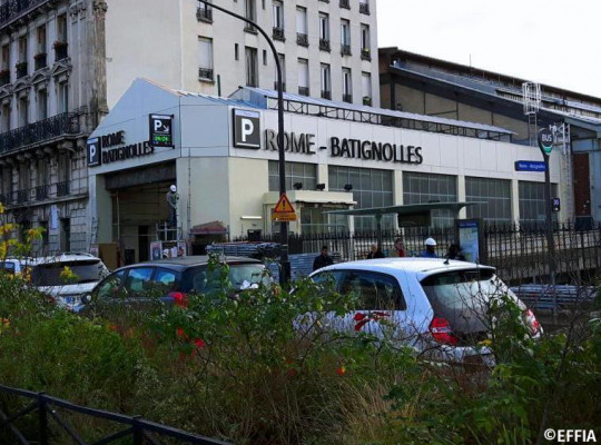 paris parking rome batignolles effia